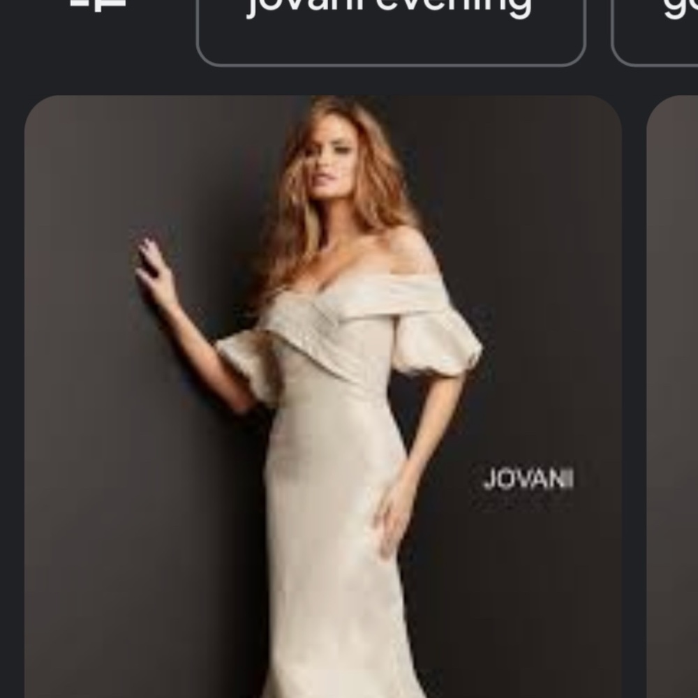 Never been worn! Champagne color size 10!